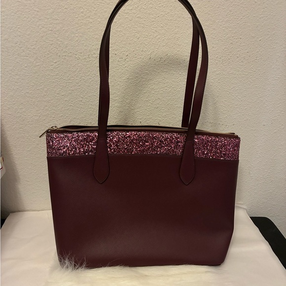 WAS $150 Kate Spade Flash Glitter tote - Picture 10 of 13
